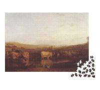 J.M.W. Turner Puzzle 1000 Pezzi Difficoltà Medio-Alt, Rompicapo museo Adulti, dipinto Idea Regalo Perfetto, Impegnativi Puzzles arte Bellissimi Con Colori Brillant