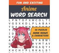 J Markz Publishing Anime Word Search (Tascabile)