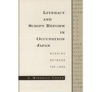 J. Marshall Ung Literacy and Script Reform in Occupation Jap (Copertina rigida)
