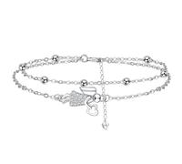 J.MUEN Bracciale Donna Angelo Custode Argento 925-inciso Sempre nel mio cuore Un grande regalo per esprimere amore e Custode
