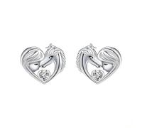 J.MUEN Orecchini Donna Argento Sterling 925 Orecchini Anallergici con Cofanetto Regaloa