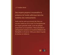 J -P -Arsène Ab Des moyens propres à reconnaître la présence de l'ac (Tascabile)