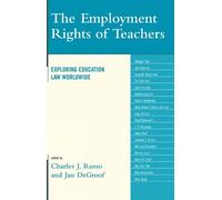 J.P Rossouw The Employment Rights of Teachers (Copertina rigida)
