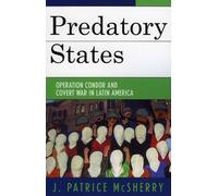 J. Patrice McSherry Predatory States (Tascabile)