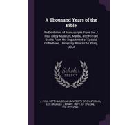 J Paul Getty Museum Los Angeles L University of A Thousand Years of (Tascabile)