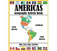 J.R. Grady Dylanna Press Americas Geography Activity Book (Tascabile)