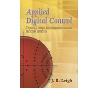 J R Leigh Applied Digital Control (Tascabile) Dover Books on Engineering