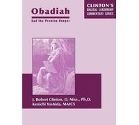 J Robert Clinton Kenichi Yoshida ObadiahGod the Promise Keeper (Tascabile)
