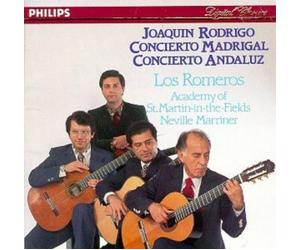J Rodrigo Rodrigo: Concierto Madrigal / Concierto Andaluz (CD)
