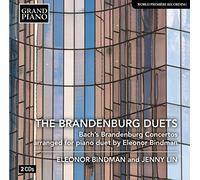 ブランデンブルク・デュエット-J.S.バッハ:ブランデンブルク協奏曲集(エレオノール・ビンドマンによるピアノ・デュオ編)[2枚組]