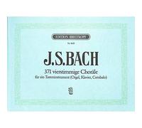 J.S. Bach : 371 schübler pour un instrument Bouton (Piano/ORGUE/Clavecin) (Notes)
