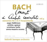 Johann Sebastia Bach: Concerti Á Cembali Concertati: Concertos for 3 & 4 Ha (CD)