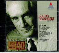 J.S. Bach: Quodlibet, Canoni, Corali e Opere per Tastiera / Leonhardt - CD
