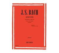 J.S.BACH SINFONIE INVENZIONI A TRE VOCI REVISIONE SUGLI AUTOGRAFI (CARLO PESTALOZZA 1987