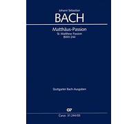 J.S. Bach: St Matthew Passion. For Coro SATB, Pianoforte