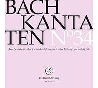 J.S.Bach-Stiftung Kantaten No°34 (CD)