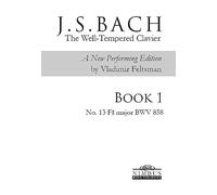 J.S. Bach: The Well-Tempered Clavier Book 1 - No. 13 F# major, BWV 858