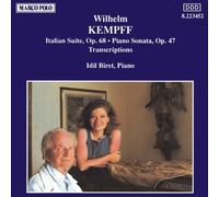 J.S. Bach Wilhelm Kempff: Italian Suite, Op. 68 - Piano Sonata, Op. 47 - Tr (CD)