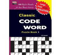 J S Lubandi Classic CODE WORD Puzzle Book (Tascabile)