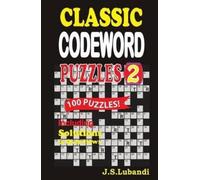 J S Lubandi Classic Codeword Puzzles 2 (Tascabile) Classic Codeword Puzzles 2
