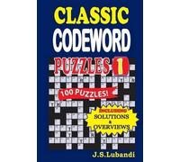 J S Lubandi Classic Codeword Puzzles (Tascabile) Classic Codeword Puzzles