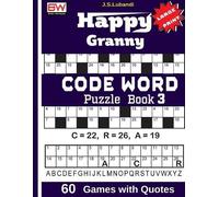 J S Lubandi Happy Granny (CODE WORD) Puzzle Book (Tascabile)