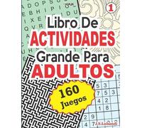 J S Lubandi Libro De ACTIVIDADES Grande Para ADULTOS (Tascabile)