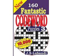 J S Lubandi New 160 Fantastic Codeword Puzzles 3 (Tascabile)