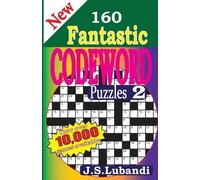 J S Lubandi New 160 Fantastic Codeword Puzzles (Tascabile)