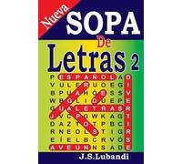 J S Lubandi Nueva Sopa de Letras 2 (Tascabile) Word Search in Spanish