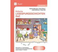 J. Schlimok S.R Einfache Lesespurgeschichten DaZ: Wortschatz zu 7 Th (Broschüre)