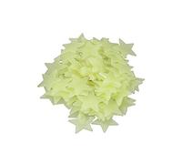 J Shop 100pcs 3D Stars Glow In The Dark adesivi murali adesivi murali fluorescenti luminosi per bambini Baby Room camera da letto soffitto decorazioni per la casa