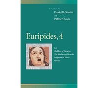 J. T. Barbarese Euripides, 4 (Tascabile) Penn Gr rama Series