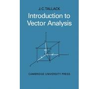 J Tallack Introduction to Vector Analysis (Tascabile)