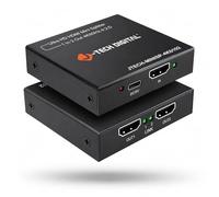 J-Tech Digital JTECH-MINISP-4K0102 - Splitter HDMI 1 in 2 Out, 4K a 60 Hz, 1 x 2, per doppio display, compatibile con TV, PS5, Xbox e Blu-ray