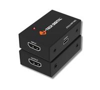 J-Tech Digital Ripetitore HDMI 2.1 8K, ripetitore di segnale HDMI da 48 Gbps, 8K a 60 Hz (14,9 m) 4K a 60 Hz (20,1 m), HDR10, HDCP, DSC, audio 7.1, alimentazione USB-C per PS5, Xbox, PC, Blu-ray
