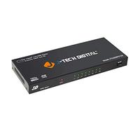 J-Tech JTD3DSP0108 - Splitter digitale a 8 porte HDMI v.1.3, 1 x 8, Full HD, 1080p, certificato 3D