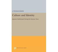 J. Thomas Rimer Culture and Identity (Copertina rigida) Princeton Legacy Library
