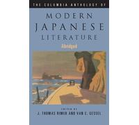 J. Thomas Rimer The Columbia Anthology of Modern Japanese Lit (Copertina rigida)