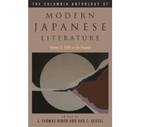 J. Thomas Rimer The Columbia Anthology of Modern Japanese Lit (Copertina rigida)