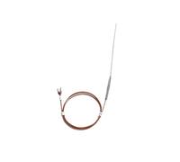 J-Type Hot Runner Thermocouple - 1.0mm/1.5mm Armored Needle Probe, High Temperature Metal Head(1pc)(1.0x100mm 2M)