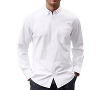 J.VER Camicia Uomo Button Down, A-Bianco, M