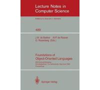 J.W. de Bakker Foundations of Object-Oriented Languages: REX School (Tascabile)