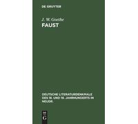 J W Goethe Faust (Copertina rigida)