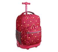 J World New York Sunrise Rolling Backpack Zaino Casual, 18 cm, 34.5 liters, Multicolore (Fox)