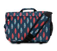 J World New York Thomas Laptop Messenger Borsa Messenger, 17 cm, Multicolore (Indi)