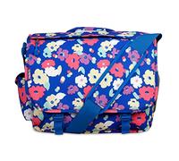 J World New York Thomas Laptop Messenger Borsa Messenger, 17 cm, Multicolore (Petals)