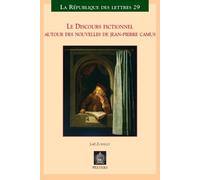 J. Zufferey Le discours fictionnel (Tascabile) La République des Lettres