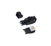 J00026A3001 Connettore RJ45 PIN: 8 Cat: 6a non schermato placcato oro 5,5-8,5...