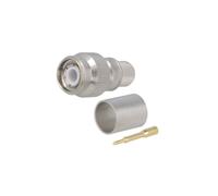J01010A0051 Connettore TNC maschio dritto 50Ω RG213 giunto a morsetto PTFE TE...